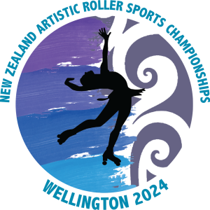 NZ Artistic Roller Sports Championships Wellington 2024 logo